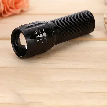 

XANES Zoomable Flashlight 3 Modes Portable LED Torch Light Waterproof Outdoor Hunting Emergency Lamp for Camping Portable