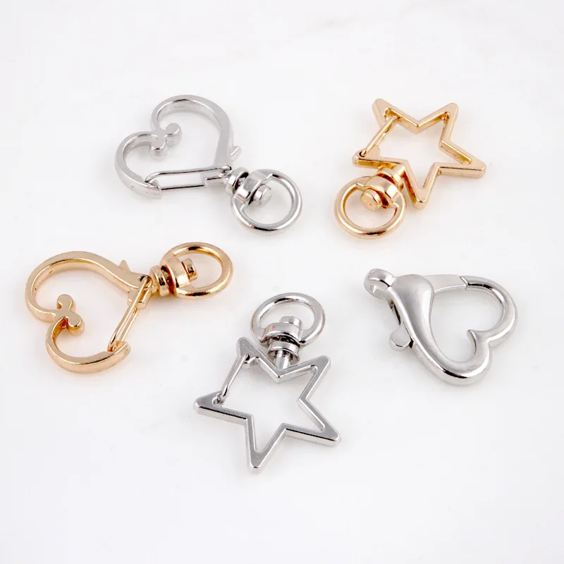 Напрямую от производителя распродажа в настоящее время доступны аксессуары для ключей позолоченная застежка омаров ai heart · traeh kou цинковый сплав Ha