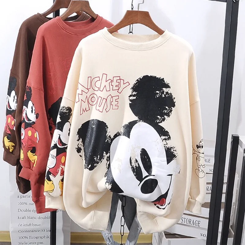 Plus size disney sweatshirt Clearance