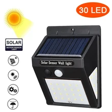 Настенный светильник уличный светильник дорожка светильник s экологичный прочный 30LED датчик движения Солнечный открытый дом