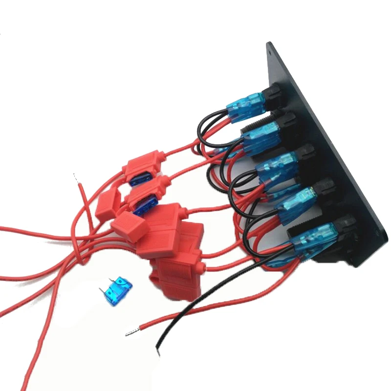 Автомобильный переключатель Синий сигареты двойной USB DC 12 V/24 V 5V 2.1A+ 2.1A напряжение