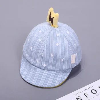 

Summer Baby Hats Baby Boys Girls Kids Flash Peak Hat Cute Toddler Baseball Cap Sunhat for 6-18M