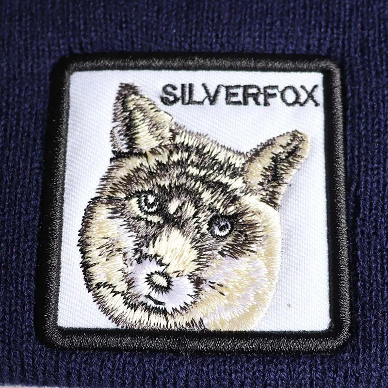 Шапки для мужчин и женщин Silverfox Lonewolf Floater Tiger вязанная шапка с вышивкой шапка