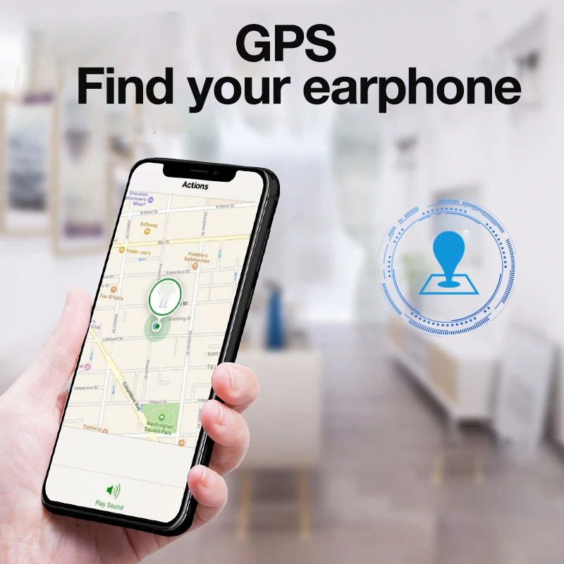 I90000 Max Tws беспроводные наушники, наушники Air2, Bluetooth наушники с микрофоном, gps игровая гарнитура, спортивные басовые наушники