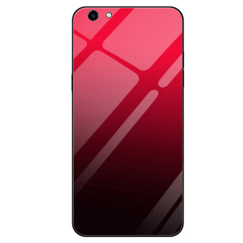 Чехол для OPPO A77 Plus, чехол из закаленного стекла для телефона OPPO A 77 PLus, корпус A77plus, градиентные стеклянные Чехлы OPPOA77 plus
