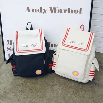 

Print Backpack School-Bags Forest Korean Mochila Teenage-Girls Large-Capacity Fashion