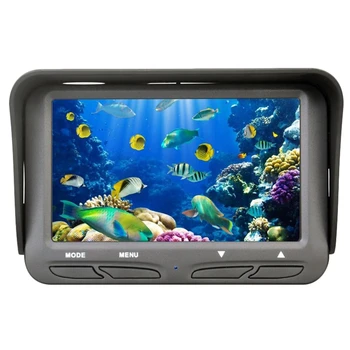 

NEW-Underwater Ice Video Fishing Tools Camera 4.3 Inch Lcd Monitor 6 Led 720P Night View Fish Camera 30M Cable Fish Finder Ff118