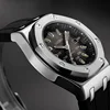 Addies Stainless Steel Mens Watches Business Luxury Fashion Casual Dress Chronograph Waterproof Military Quartz Wristwatches ► Photo 2/5