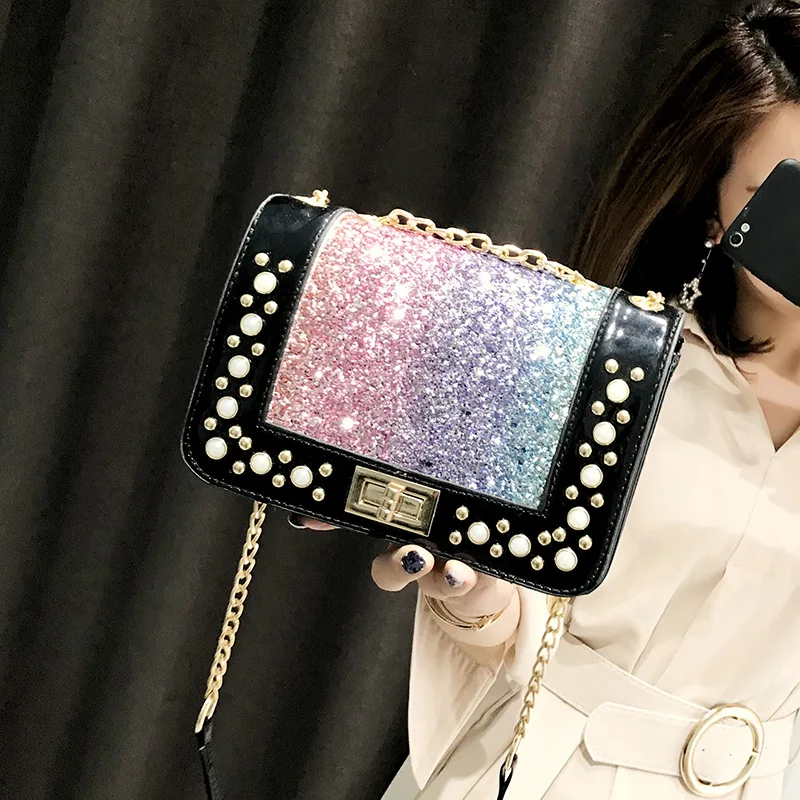 

Bagins Ultra-Fire Pack Bag 2019 Spring Summer New Style Fashion Korean-style Versatile Cross-body Shoulder