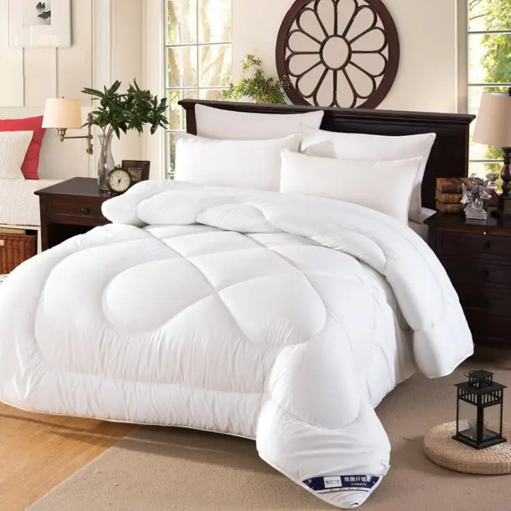 Luxury Soft Warm Winter Thicken Duvet Quilt Core All-Season Down Alternative Duvet With Plush Washable Duvet For Hotel Home