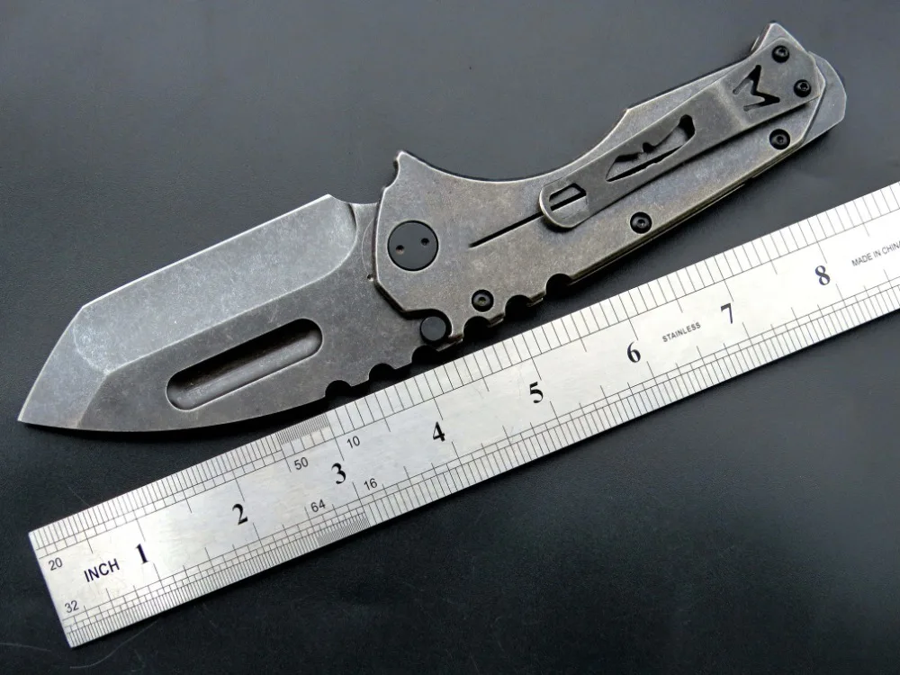 Хорошее MDF-3, складные ножи с лезвием, вымытый камень, стальная ручка, 440 лезвие, Охотничий Тактический нож, Походный нож, инструменты для повседневного использования