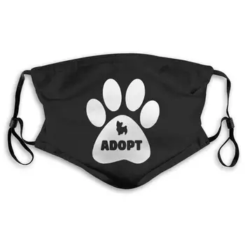 

Adopt Don't Shop Animal Rescue Active Carbon Filter Mask with PM2.5 Filters 5 Layers of Protection for Men Women