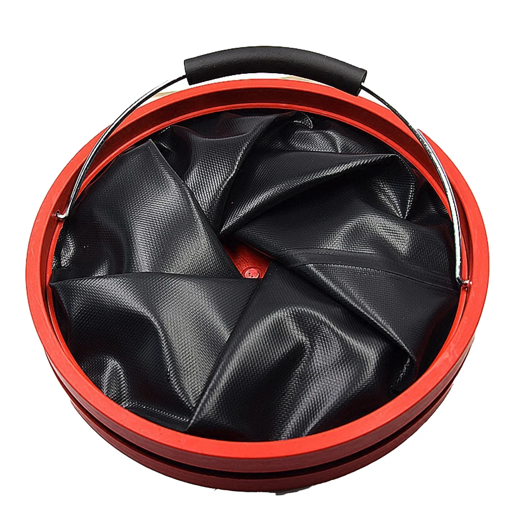 Lavagem de Carro Bolsa de Armazenamento em Casa Portátil ao ar Balde de Pesca Grande Balde Dobrável Multi-função Livre Doméstica 12l 6 Cheap Balde p carro