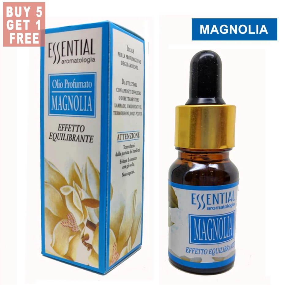 Magnolia Купить 5 бесплатно 1 водорастворимое эфирное масло чистый натуральный для Арома диффузор увлажнитель воздуха ароматерапия диффузор эфирного масла - Цвет: Magnolia