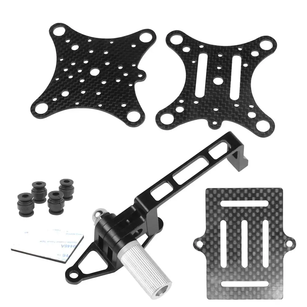 Carbon Fiber Camera Gimbal Mount FPV Shock Absorber Damping PTZ for DJI Phantom Quadcopter Multicopter for Gopro Hero 3