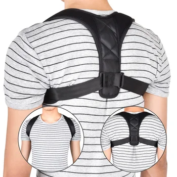 

Adjustable Back Posture Corrector Clavicle Spine Back Shoulder Lumbar Brace Support Belt Corset Posture Correction Health Care