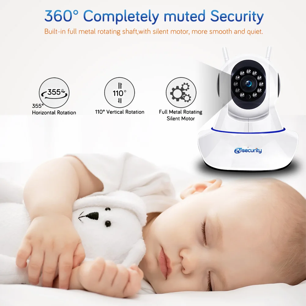 1080p беспроводная домашняя WiFi ip-камера Yoosee с автоматическим отслеживанием облачная SD карта двухсторонняя аудио CCTV камера безопасности