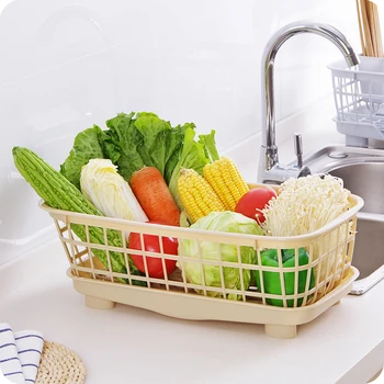 

Kitchen Sink Dish Multi-function Drainer Plate Dish Cutlery Drying Rack Kitchen Washing Holder Basket Organizer Tray Tableware