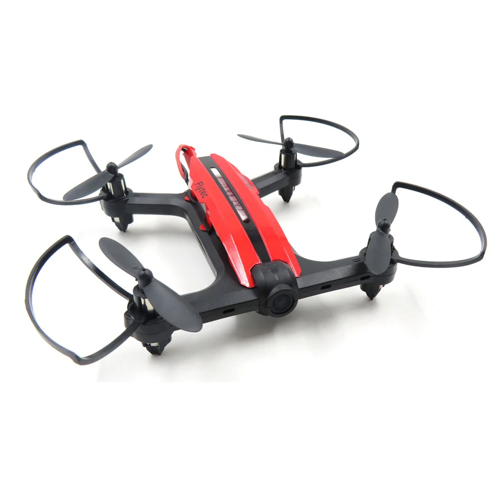 Flytec T18 Wifi FPV мини Дрон RC гоночный Квадрокоптер 720P видео - Цвет: Красный