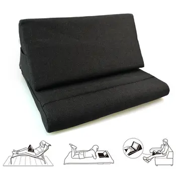 

Newly 1 Pcs Colorful Foldable Tablet Holder Book Stand Foam Lap Rest Reading Cushion BN99