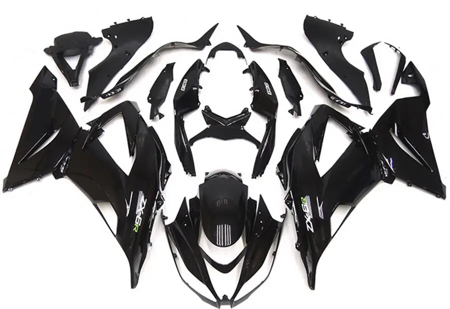 Новый комплект обтекателей из АБС-пластика подходит для Kawasaki ZX6R 2013 2014 2015 2016