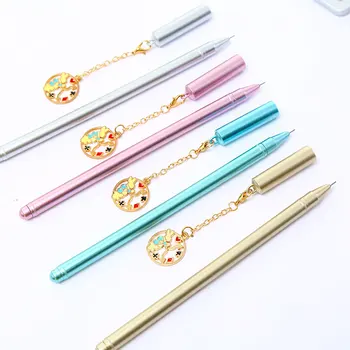

Novelty Fun Rabbit Animal Gel Pens Pendant Black Blue Ink School Office Supply Stationery Store Wedding Party Favors Stationary
