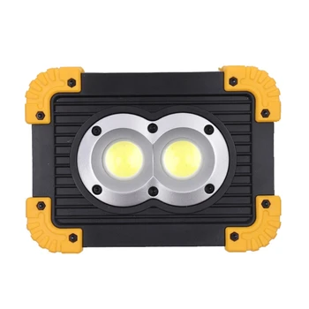 

100W Led Portable Spotlight 3000lm Super Bright Led Work Light Rechargeable for Outdoor Camping Lampe Led Flashlight
