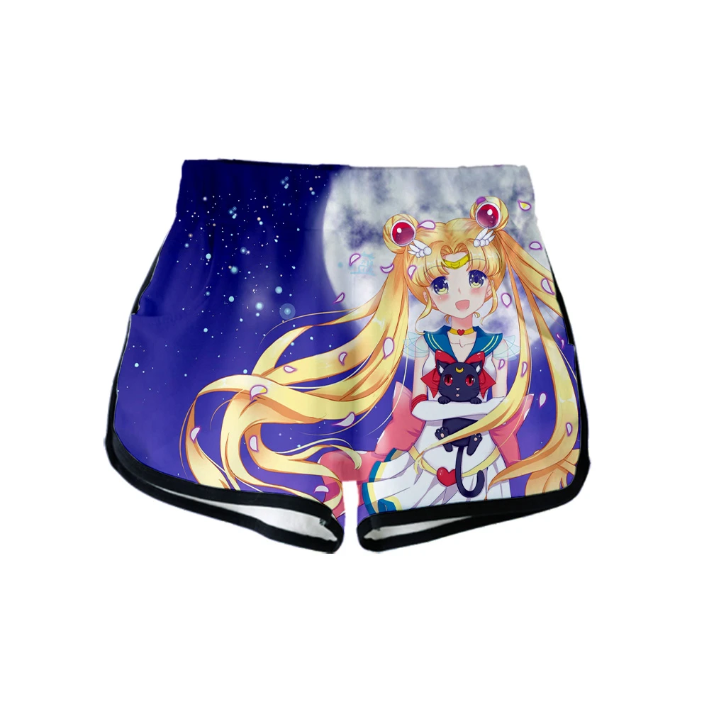 セクシーな夏アニメ美少女戦士セーラームーンショーツかわいいカジュアルファッション夏 Kpop 女性のセクシーな原宿ショーツゴシックショーツ Shorts Aliexpress