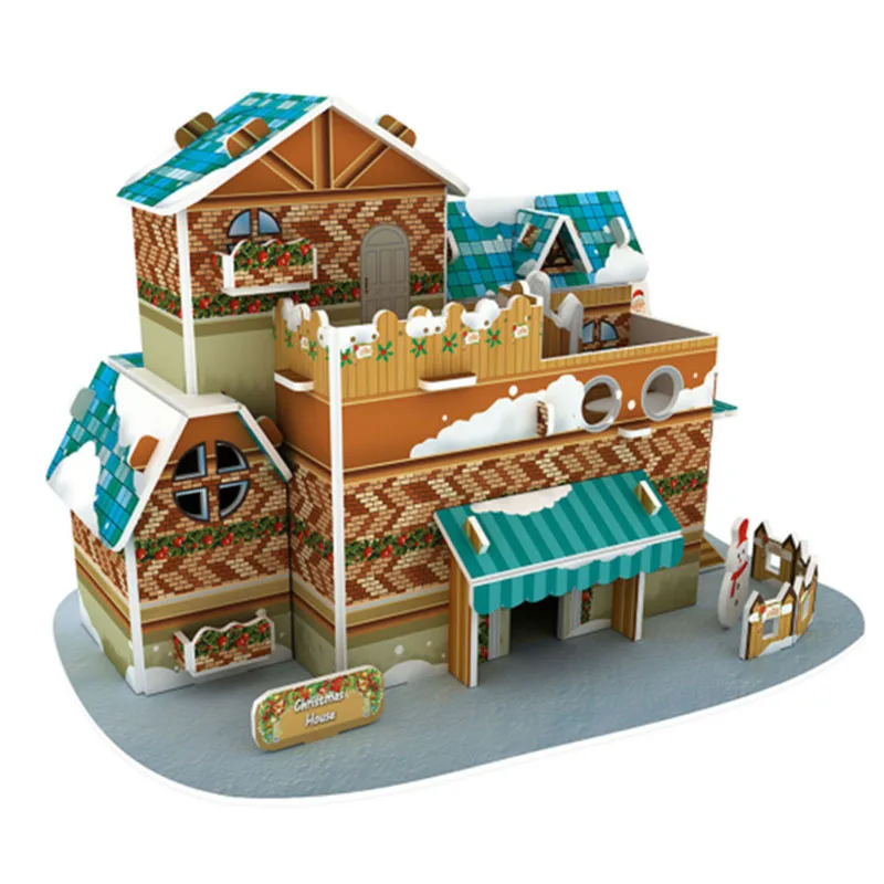 

Children Model Toy Christmas Small House Children Christmas Gift Christmas Ornaments