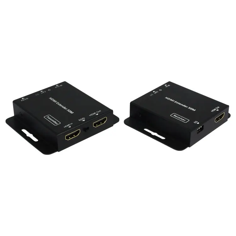 

HDMI Extender Single Cable Extension Maker 50 M Ir Return PoE Power Supply