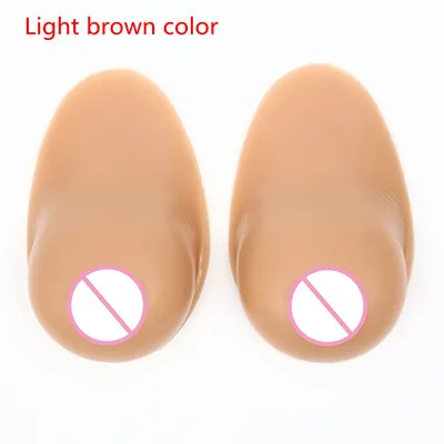 light brown 34 36 38 новые капли воды полный силиконовый протез груди Искусственные Поддельные груди увеличитель груди Форма Силиконовые груди Трансвестит - Цвет: light brown