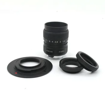 

Fujian 25mm F1.4 CCTV TV Movie lens + Mount to for E-mount +c-nex adapter ring