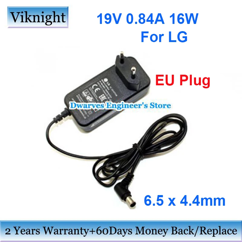 Power Supply Adapter for LG Monitor 27MP38HQ 27MP38VQ ADS-40SG-19-3 19025G 