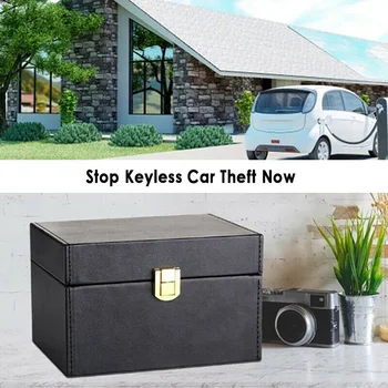 

Key Fob Protector Keyless Car Key Signal Blocker Box Faraday Box Radiation-proof Mobile Phone Box Bank Card Hide A Key