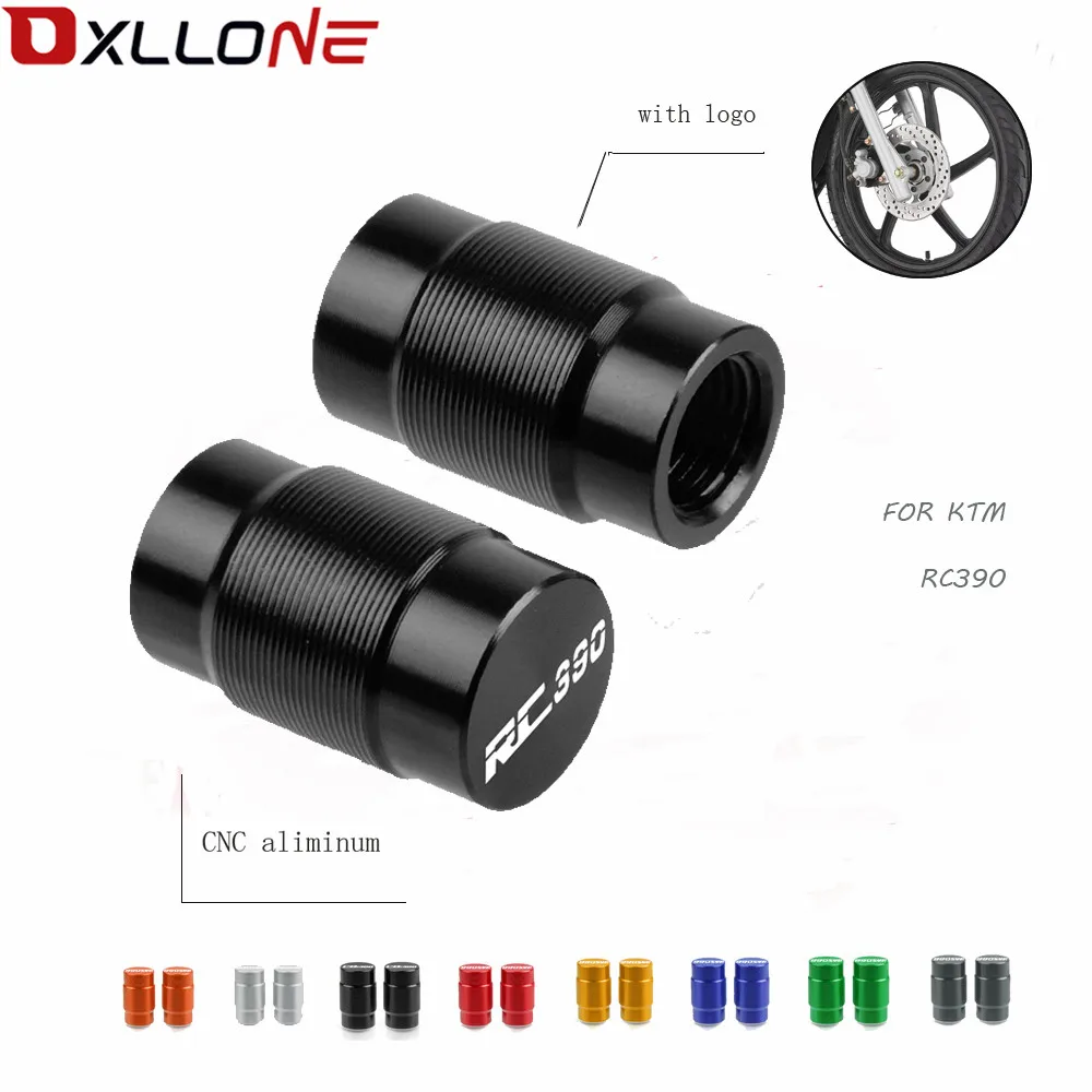 

For KTM RC390 RC 390 Motorcycle Front Rear Wheel Vehicle Wheel Tire Valve Stem Caps Covers CNC Aliminum motorbike accessories