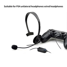 IG Over Ear Wired Earphone PC Headphone with Microphone Noise Cancelling and Volume Controls Suitable for PS4 Game Console