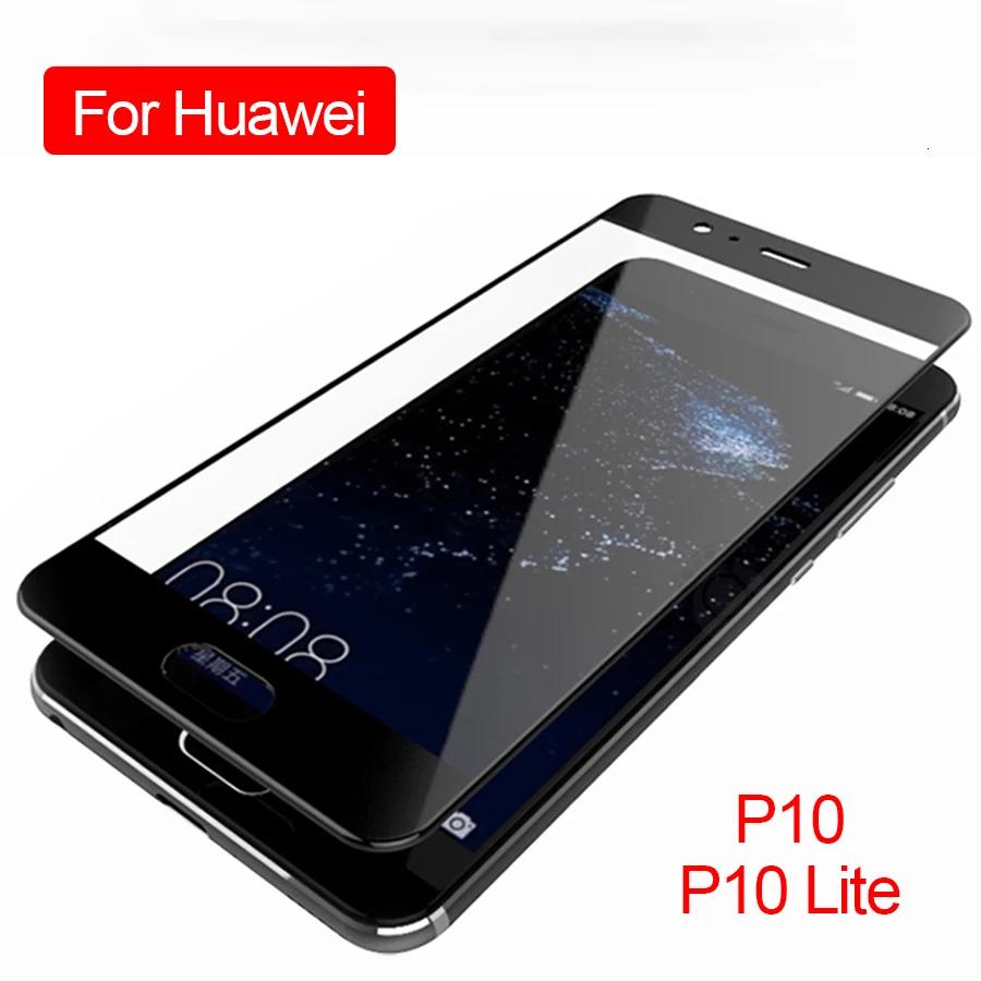 Защитное стекло для Huawei P 10 Lite P10 защитный стеклянный чехол на Honor P10lite lite полноэкранная пленка 9H|Бамперы| |