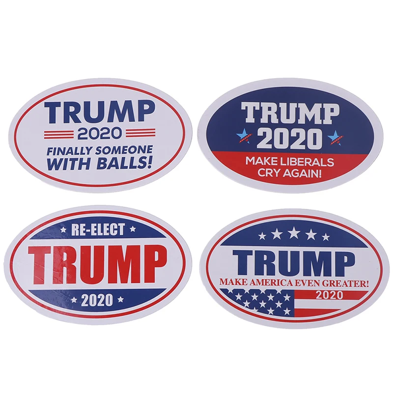 

TRUMP 2020 Series American Flag Reflective Car Home Sticker Decal
