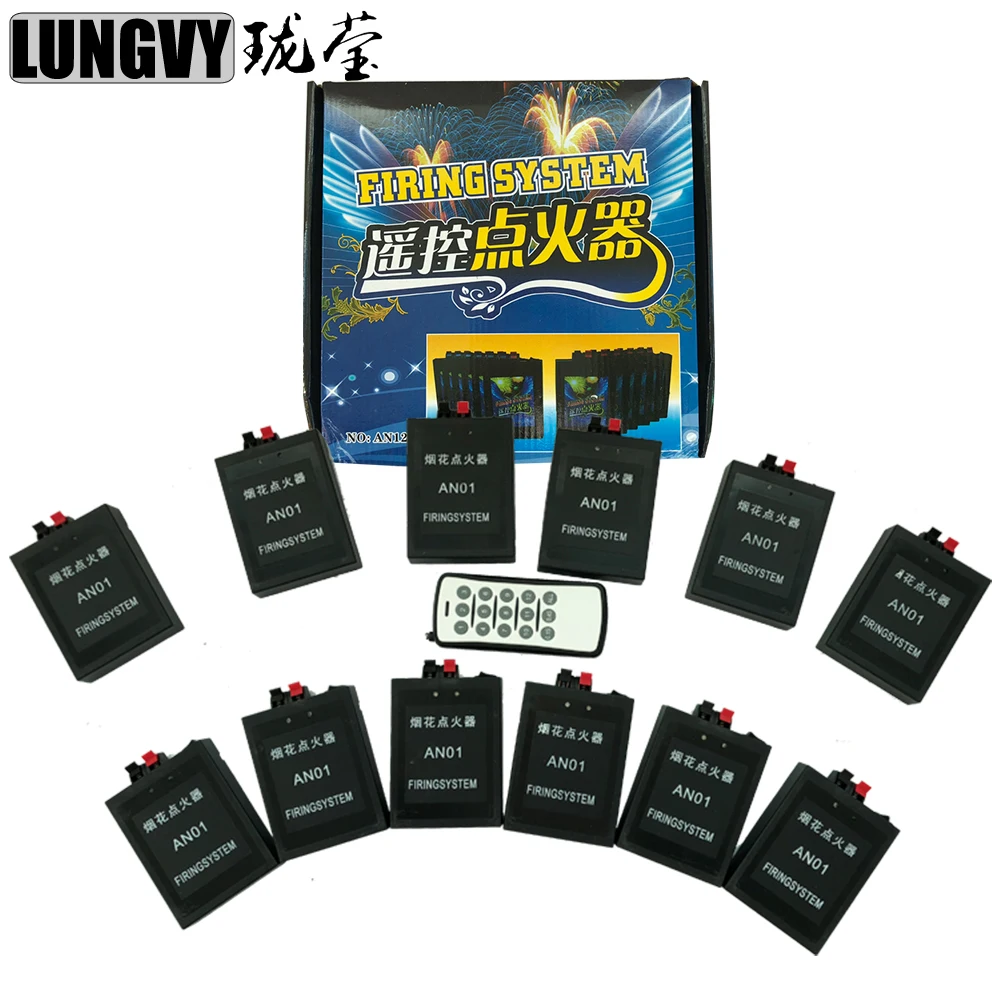 

Free Shipping AN12-15 Cold Fire Fountain Remote Control System 12 Receiving Box Pyrotechnics Wireless Machine For Indoor Wedding