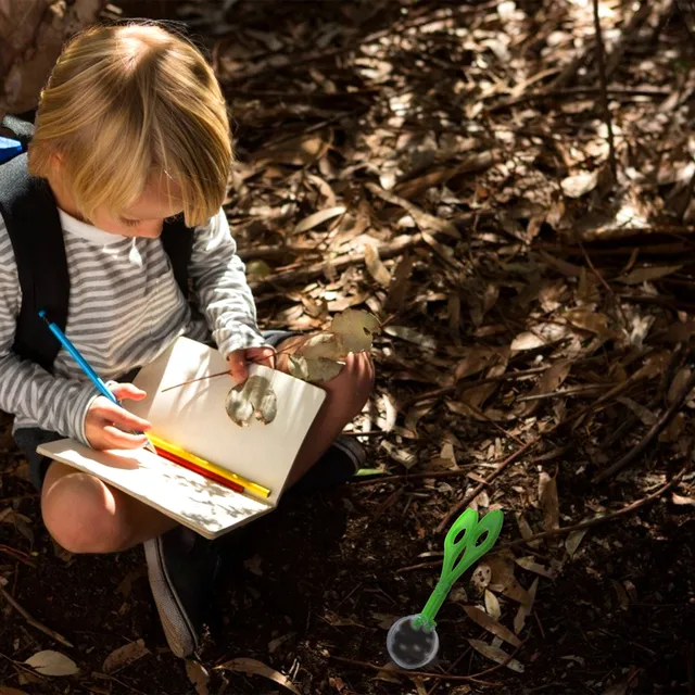 Clamp Toys Handy For Kids Collection Bug Clip Plastic Insect Catcher Scissors Educational Tweezers Camping Gift 6