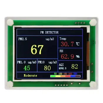 

2.8Inch TFT Screen Module High Sensitivity PM2.5 Air Quality Detector Dust Sensor for Household Car Use