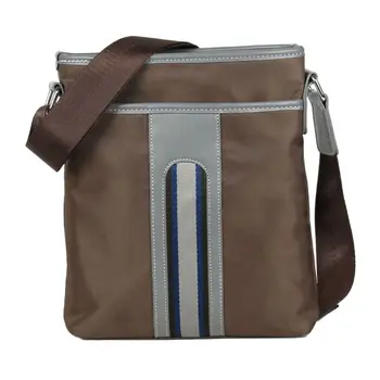

Men Messager Crossbody Bags Solid Color Horizontal Style Oxford Waterproof bag