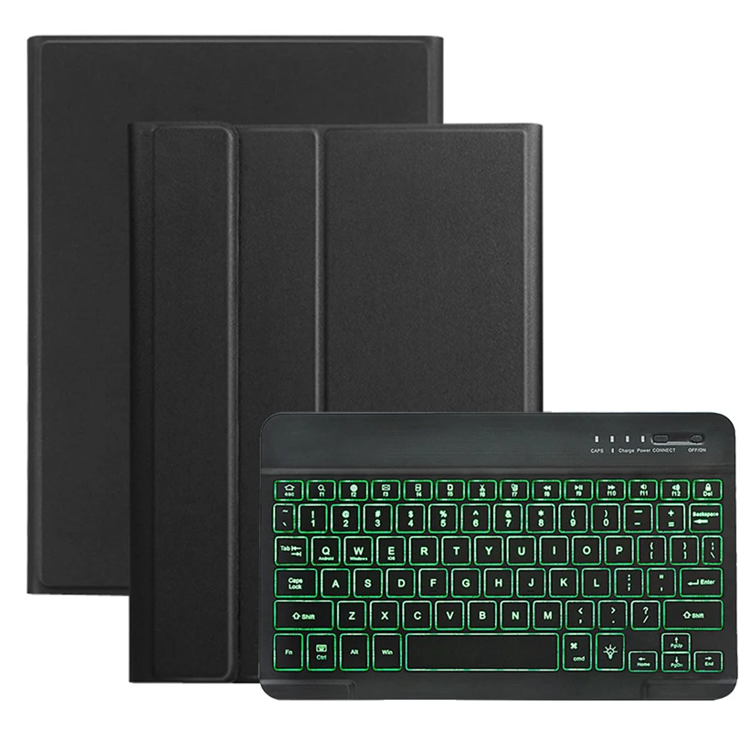 

Removable Backlit Bluetooth Keyboard Magnetic Case Cover Stand For Samsung Galaxy Tab A 10.1 2019 SM-T510 T515 Tablet Funda 2019
