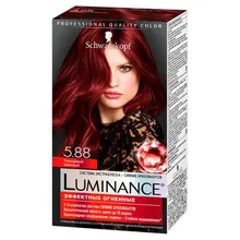 Краска для волос Luminance, глянцевый красный, тон 5.88, 165 мл