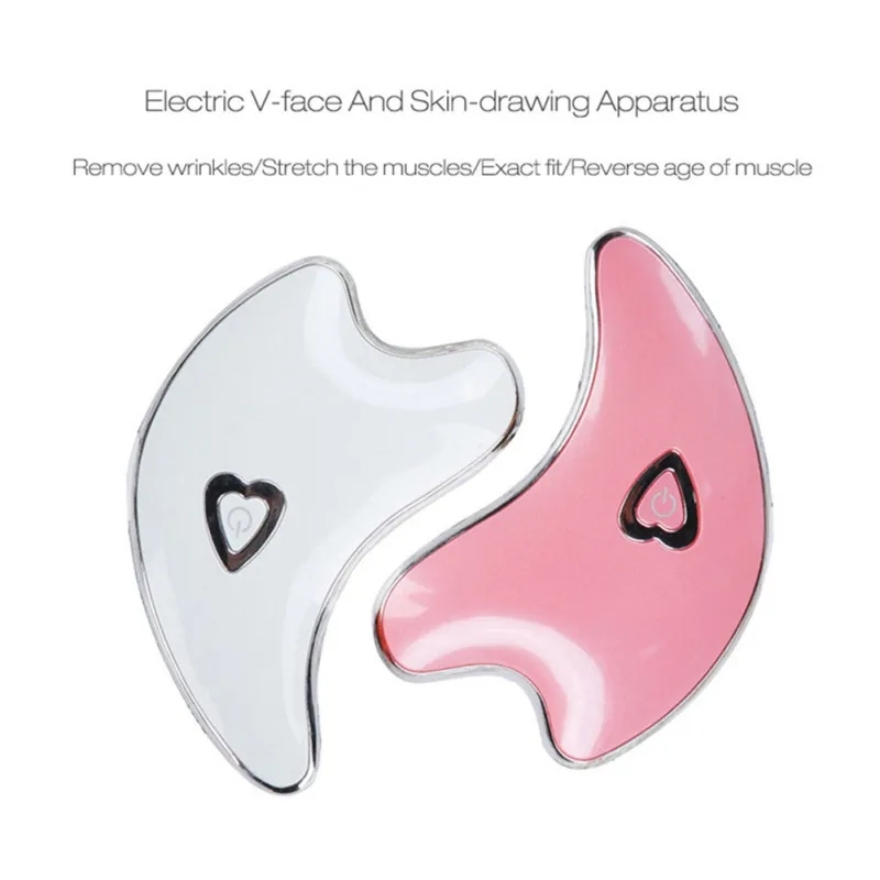 Электрическая доска Gua Sha подтягивающая Подтягивающая кожу Антивозрастная анти дряблоя лица Инструменты для ухода за кожей