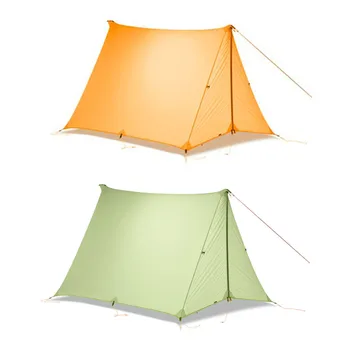 

500g Outdoor Ultralight Camping Tent 20D Nylon Double Sided Silicone Coating Rodless Tarp Beach Shelter Awning 1500mm Waterproof