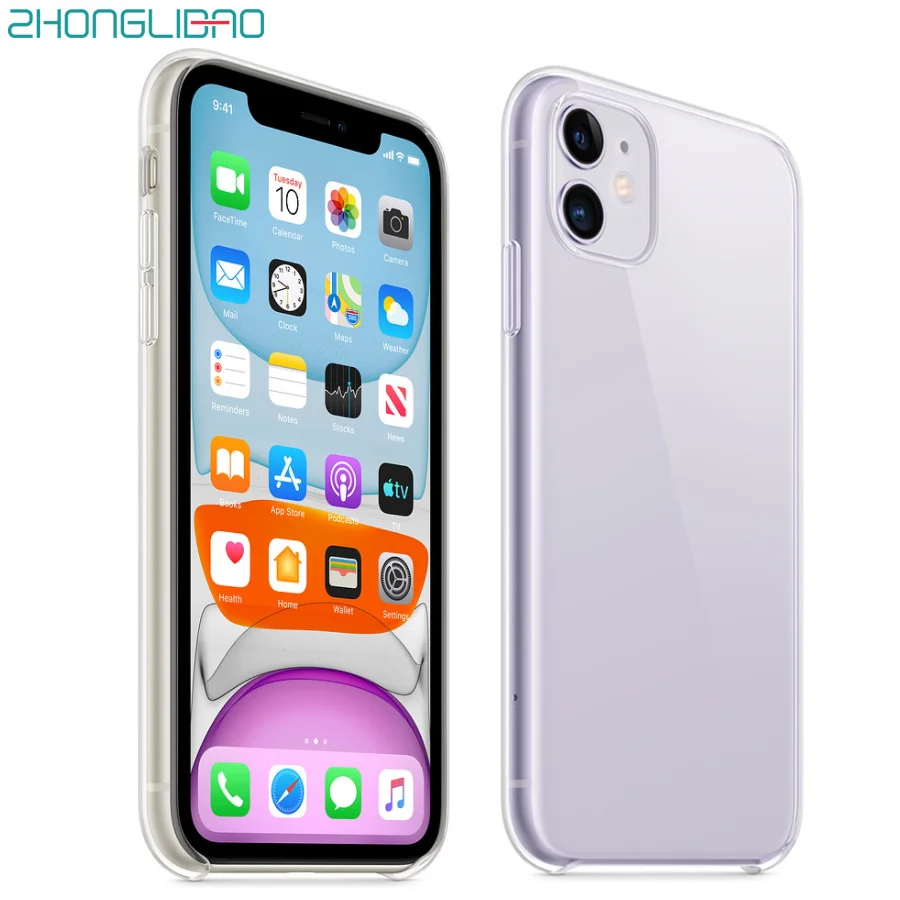 

Clear Case for IPhone 11 1:1 Original Official Style HD Transparent ShockProof Cover for IPhone 11 Pro Max 2019 Soft Case Coque