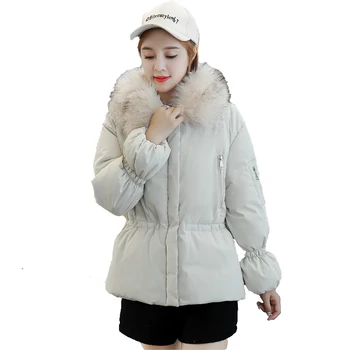 

Nicesnowl autumn winter Women Plus size Fashion new arrivalcotton Down jacket hoodie long Parkas warm Jackets Female winter coat