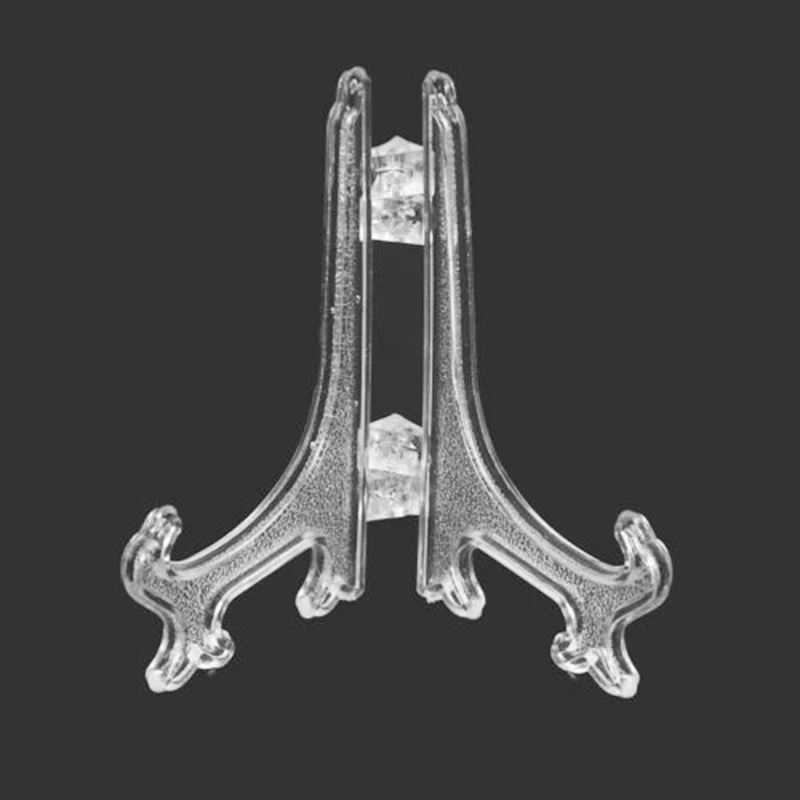 15pcs Home Office Decor Plastic Display Rack Tray Multi-Purpose Folding Bracket