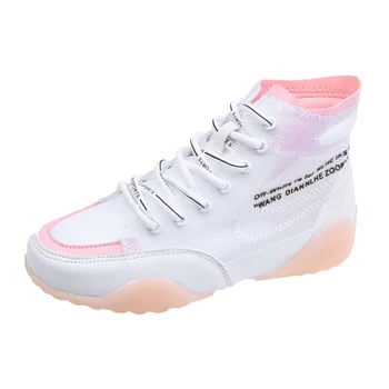 

Wujie new women's light running shoes summer ultra light breathable sneakers high quality girls sneakers 2020 street shopping sh